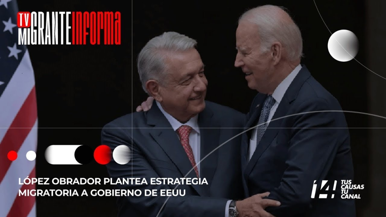 López Obrador plantea estrategia migratoria a gobierno de EEUU
